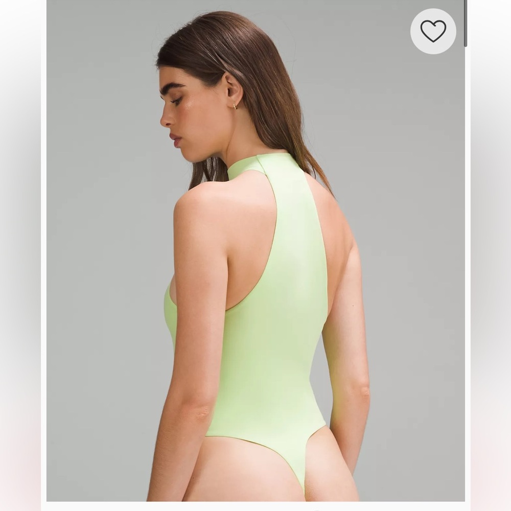 NWT Lululemon Wundermost Ultra-Soft Nulu Mock Neck Bodysuit